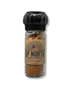 Ghost Pepper Smoked Salt - 3.5 oz Grinder